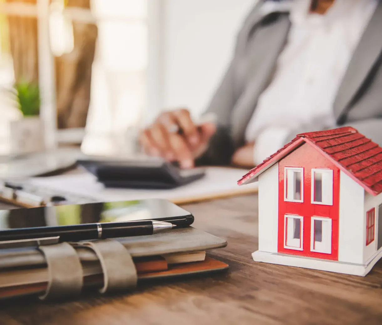 Signing a real estate document